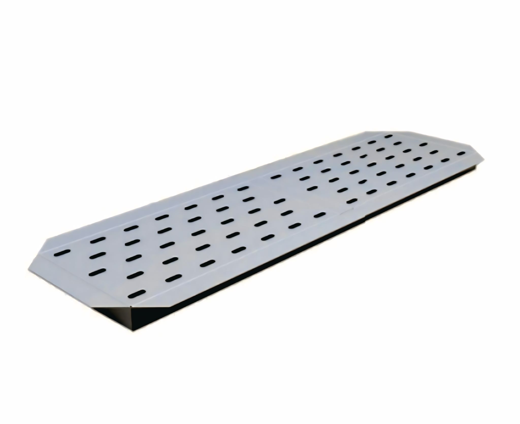 Perforated Gutter With Frame