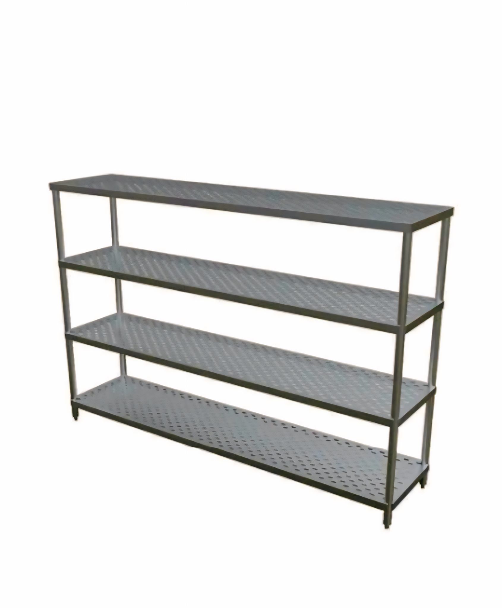 Solid Pan Rack 4 Tiers