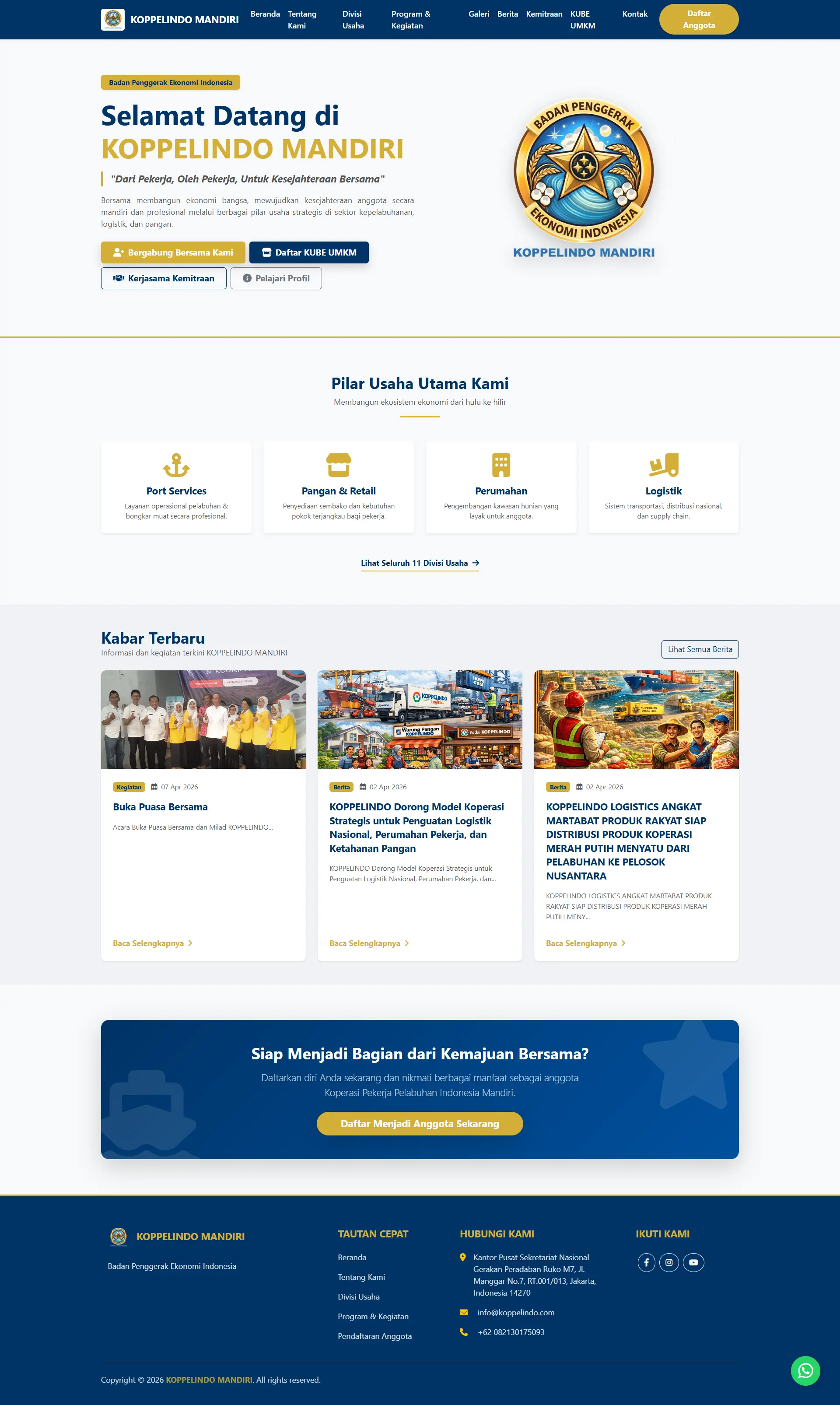 Website Koppelindo